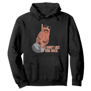 Funny Marcus The Worm Hoodie I Dont Like This Rock Meme TS11 Black Print Your Wear