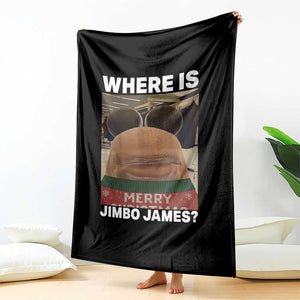 Funny Marcus The Worm Christmas Throw Blanket Where Is Jimbo James Xmas Ugly Sweater TS11 Print Your Wear