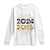 Goodbye 2024 Hello 2025 Long Sleeve Shirt New Year's Eve Party TS11 White Print Your Wear