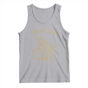 Funny Deadlifts Lifting Weights Gym Skeleton Tank Top TS11 Athletic Heather Print Your Wear
