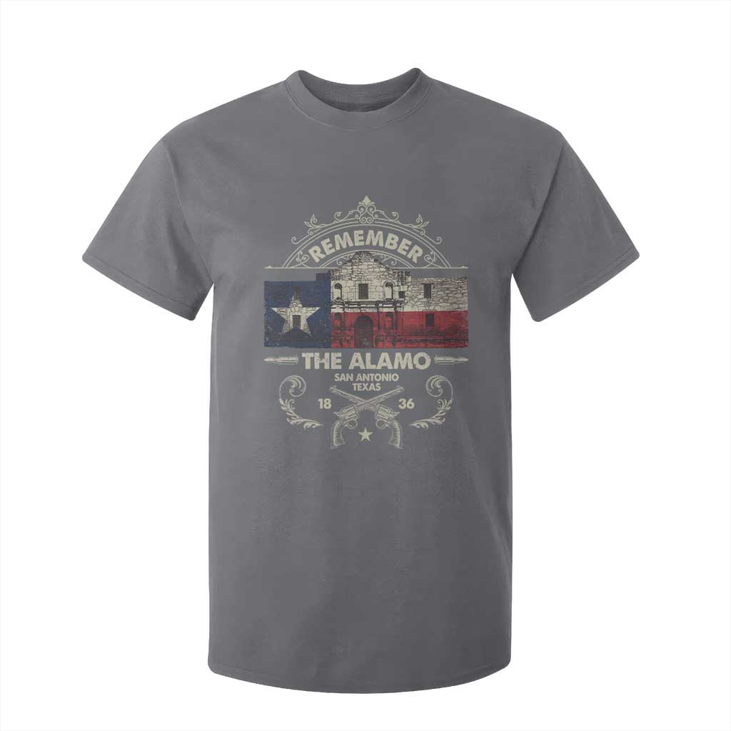 Texas Remember The Alamo San Antonio Pride T Shirt For Kid Texas History TS11 Charcoal Print Your Wear