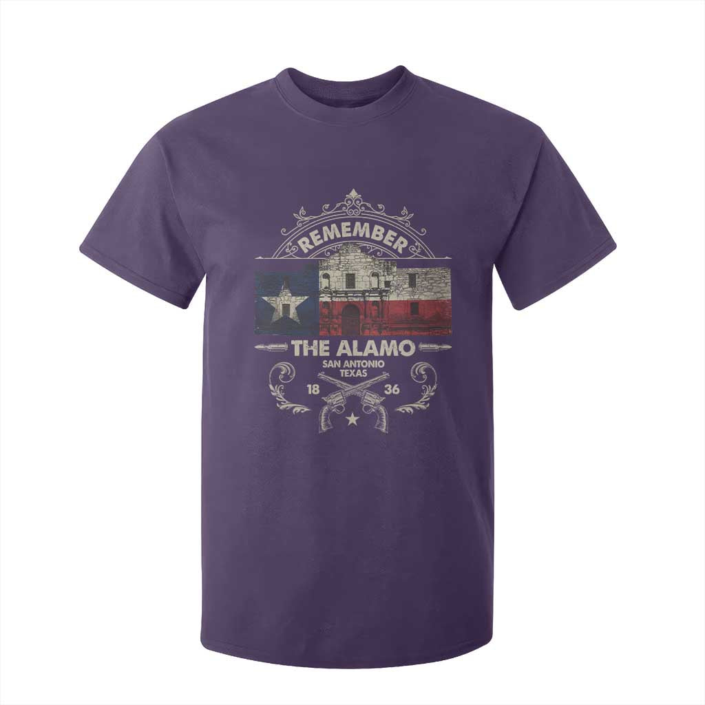 Texas Remember The Alamo San Antonio Pride T Shirt For Kid Texas History TS11 Purple Print Your Wear