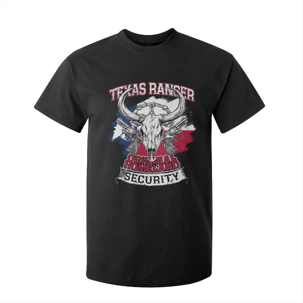 Texas Ranger Original Homeland Security T Shirt For Kid History Of Texas TS11 Black Print Your Wear