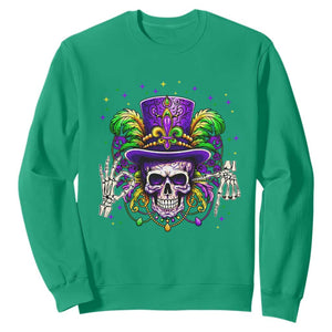 Mardi Gras Skull 67 Six Seven Meme New Orleans Witch Doctor Voodoo Sweatshirt TS11 Irish Green Print Your Wear