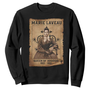 Marie Laveau Sweatshirt Queen Of Voodoo New Orleans Hoodoo Rootwork TS11 Black Print Your Wear