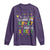 Funny Mardi Gras Long Sleeve Shirt We Don't Hide Our Crazy We Parade It Down The Street TS11 Purple Print Your Wear