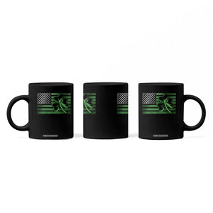 Funny Irish Americans Coffee Mug Shamrock Celtic Knot American Flag St Patrick's Day TS11 Print Your Wear