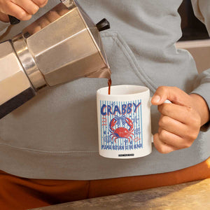 If Crabby Please Return To The Beach Coffee Mug Funny Summer Girl TS11 Print Your Wear