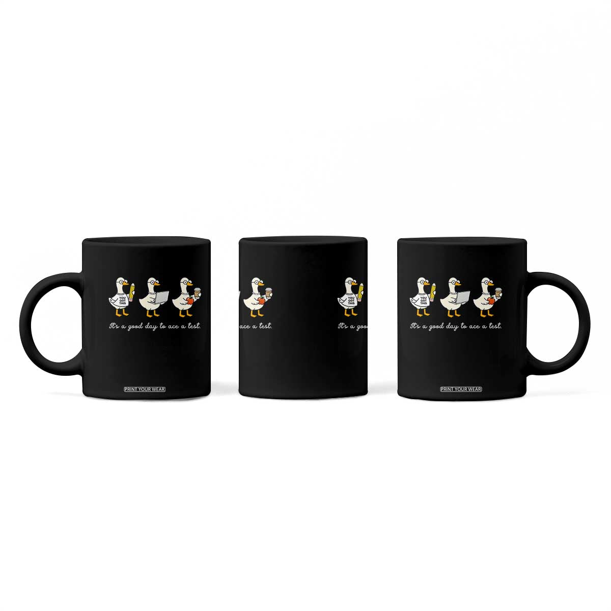Silly Goose Test Day Coffee Mug It's A Good Day To Ace A Test Teacher Students TS11 Print Your Wear
