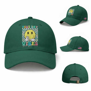 Test Day 67 Meme Baseball Cap You Got This Testing Teacher Retro Grooves TS11 Baseball Cap Universal Fit Irish Green Print Your Wear
