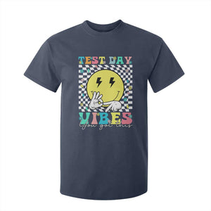 Test Day 67 Meme T Shirt For Kid You Got This Testing Teacher Retro Grooves TS11 Navy Print Your Wear
