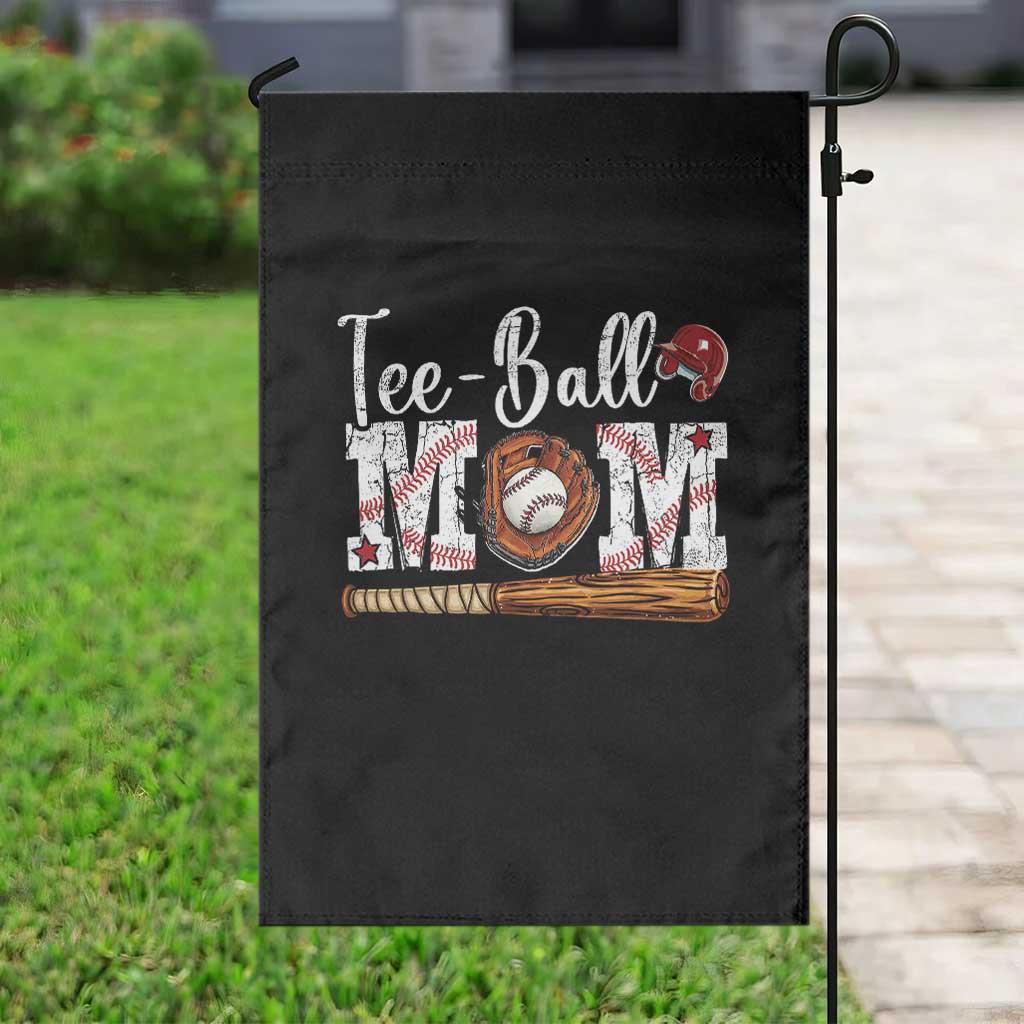 Baseball Mom Garden Flag Tee Ball Mama Funny Mother's Day TS11 Print Your Wear