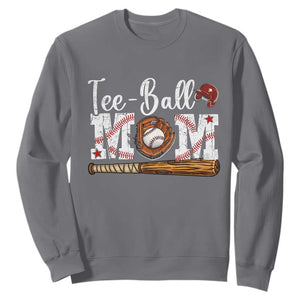Baseball Mom Sweatshirt Tee Ball Mama Funny Mother's Day TS11 Charcoal Print Your Wear