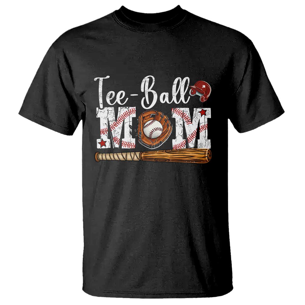 Baseball Mom T Shirt Tee Ball Mama Funny Mother's Day TS11 Black Print Your Wear