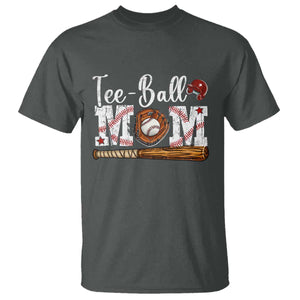 Baseball Mom T Shirt Tee Ball Mama Funny Mother's Day TS11 Dark Heather Print Your Wear