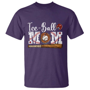 Baseball Mom T Shirt Tee Ball Mama Funny Mother's Day TS11 Purple Print Your Wear