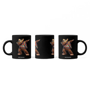 Mexican Bigfoot Dabbing Cinco de Mayo Funny Fiesta Coffee Mug TS11 Print Your Wear