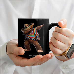 Mexican Bigfoot Dabbing Cinco de Mayo Funny Fiesta Coffee Mug TS11 Print Your Wear