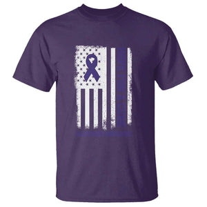 Alzheimer's Awareness T Shirt Hope For A Cure Alzheimer's Supporter TS11 Purple Print Your Wear