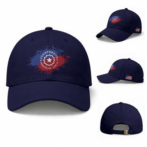 Juneteenth Freedom Day June 19 1865 Baseball Cap Juneteenth Flag TS11 Baseball Cap Universal Fit Dark Blue Print Your Wear