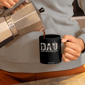 Christian Dad Coffee Mug Father Leader Protector Man Of God TS11 Print Your Wear