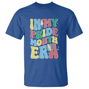 Disability Pride Month T Shirt In My Pride Month Era Retro Groovy Flower TS11 Royal Blue Print Your Wear