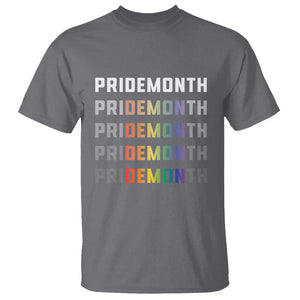 LGBT Pride Month T Shirt LGBT Supporter TS11 Charcoal Print Your Wear