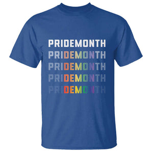 LGBT Pride Month T Shirt LGBT Supporter TS11 Royal Blue Print Your Wear