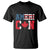 Half American Half Canadian T Shirt America Canada Patriotic Flag TS11 Black Print Your Wear