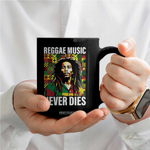Legend Bob Coffee Mug Reggae Music Never Dies Rasta TS11 Print Your Wear