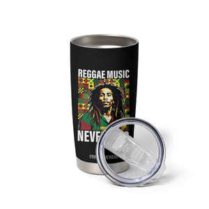 Legend Bob Tumbler Cup Reggae Music Never Dies Rasta TS11 Print Your Wear