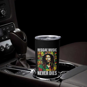 Legend Bob Tumbler Cup Reggae Music Never Dies Rasta TS11 Print Your Wear