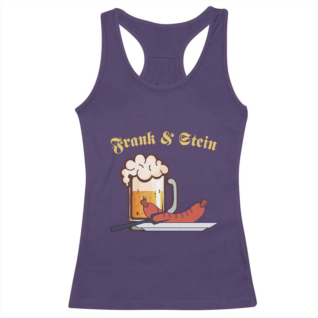 Funny Frank & Stein Racerback Tank Top German Beer Drinking Oktoberfest Sausage TS11 Purple Print Your Wear