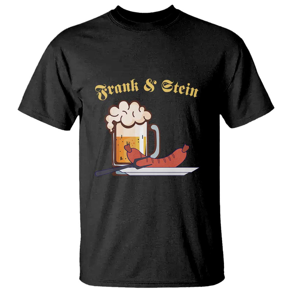 Funny Frank & Stein T Shirt German Beer Drinking Oktoberfest Sausage TS11 Black Print Your Wear