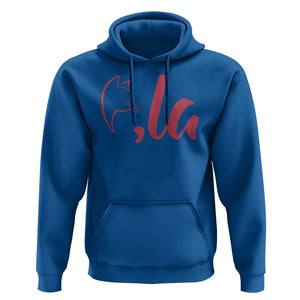 Funny Kamala Hoodie Comma La Cat Punctuation For President TS11 Royal Blue Print Your Wear