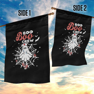 Halloween Nurse Garden Flag Boo Boo Crew Cute Ghost Nursing TS11 Print Your Wear