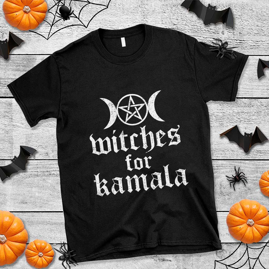 Harris Halloween T Shirt Witches For Kamala Political Election 2024 TS11 Black Print Your Wear