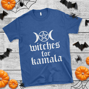 Harris Halloween T Shirt Witches For Kamala Political Election 2024 TS11 Royal Blue Print Your Wear