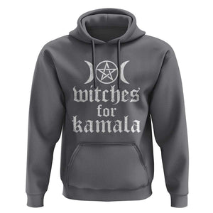 Harris Halloween Hoodie Witches For Kamala Political Election 2024 TS11 Charcoal Print Your Wear