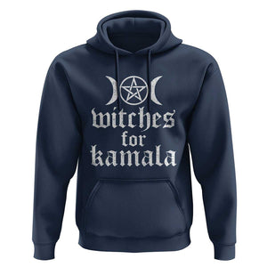 Harris Halloween Hoodie Witches For Kamala Political Election 2024 TS11 Navy Print Your Wear