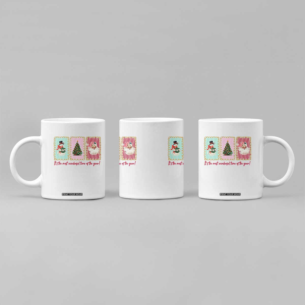It's The Most Wonderful Time Of The Year Coffee Mug Coquette Christmas TS11 Print Your Wear
