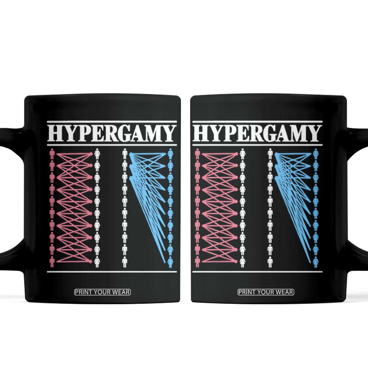 Hypergamy Meme Chart Funny Dating Strategy Coffee Mug Couples Relationship Humor