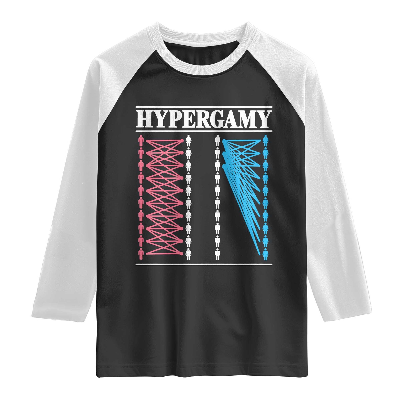 Hypergamy Meme Chart Funny Dating Strategy Raglan Shirt Couples Relationship Humor