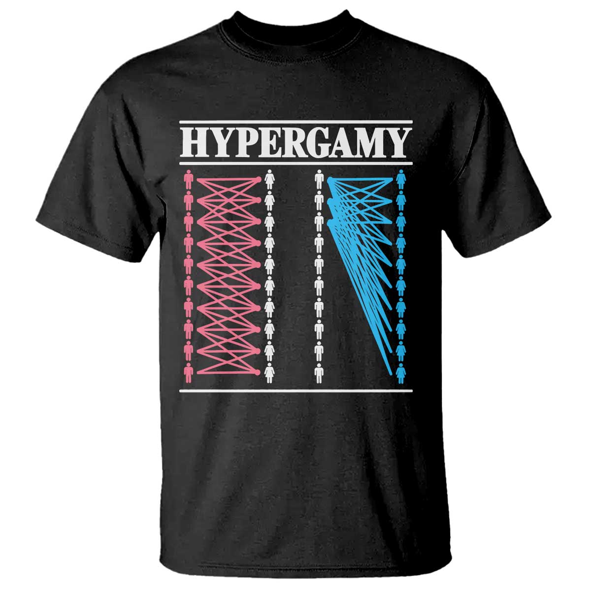 Hypergamy Meme Chart Funny Dating Strategy T Shirt Couples Relationship Humor