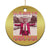 Funny Pink Trump Xmas Christmas Ornament I'll Be Home For Christmas White House TS11 Print Your Wear