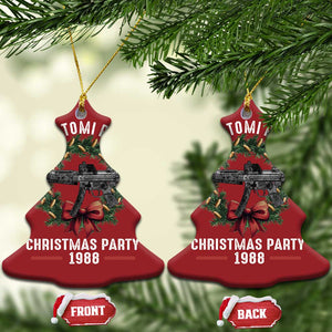 Funny Nakatomi Plaza Christmas Ornament Xmas Party 1988 Xmas Bullet Gun Wreath TS11 Christmas Tree Red Print Your Wear