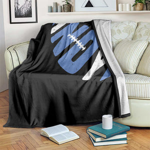 IFC Blue Football Lovers Game Day Throw Blanket TS11 Print Your Wear