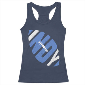 IFC Blue Football Lovers Game Day Racerback Tank Top TS11 Navy Print Your Wear