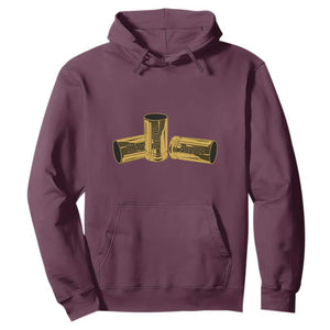 Deny Defend Depose Hoodie Vintage Bullet Shells TS11 Maroon Print Your Wear