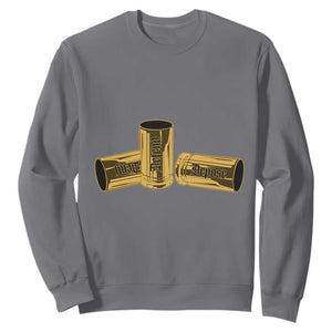 Deny Defend Depose Sweatshirt Vintage Bullet Shells TS11 Charcoal Print Your Wear